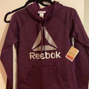 Reebox xsmall purple training sweatshirt